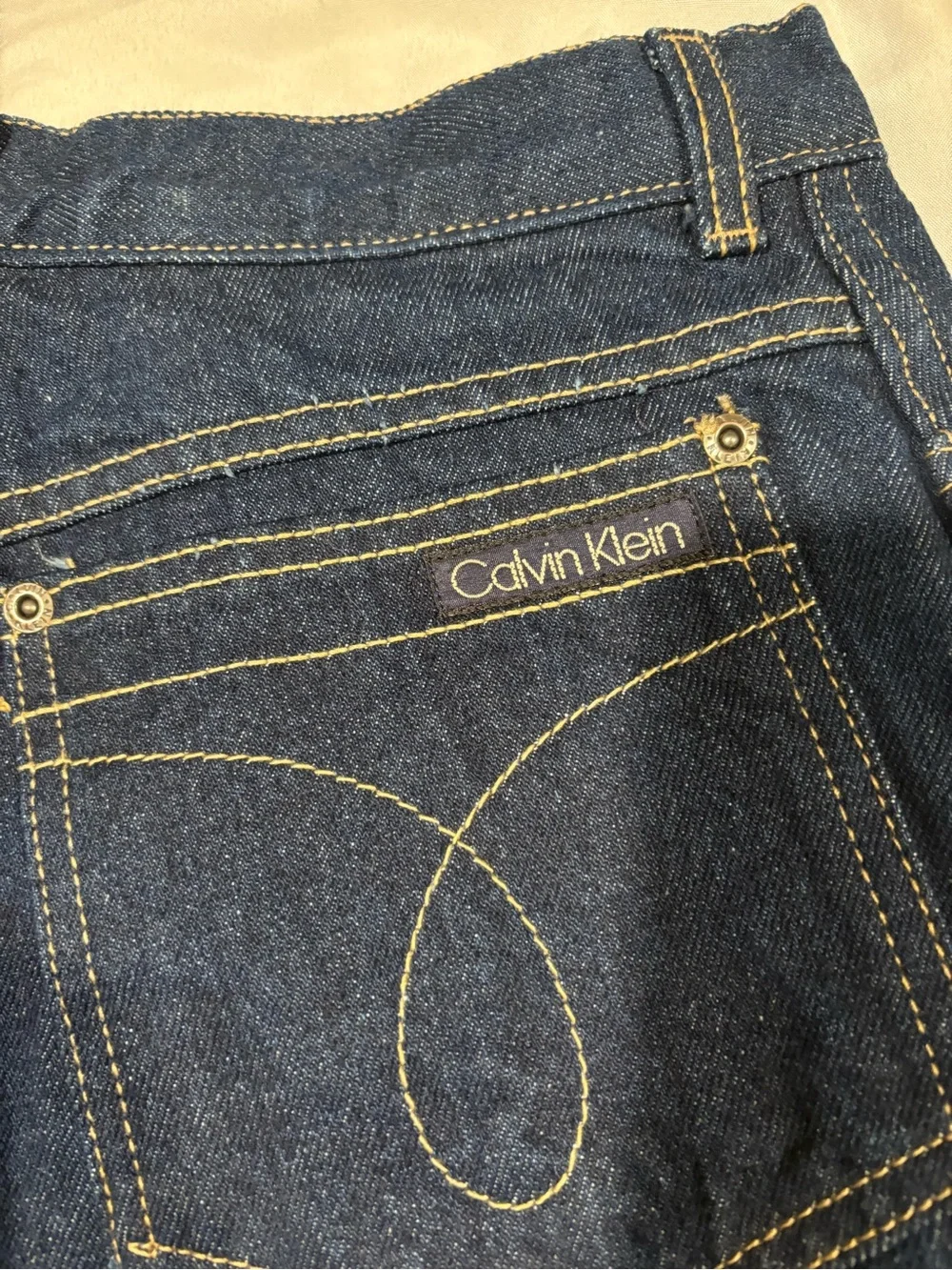 Calvin Klein Western Vintage Deadstock Women Cigarette Leg cut- BNWT Made in USA